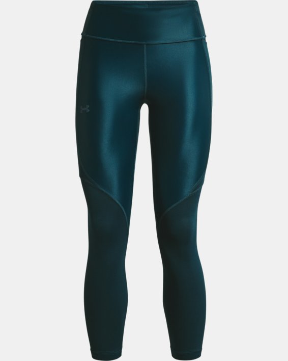 Women's UA Iso-Chill Run 7/8 Tights, Blue, pdpMainDesktop image number 6